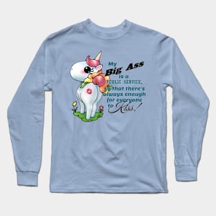 Snarkles the Vulgar Unicorn: "My Big Ass" Long Sleeve T-Shirt